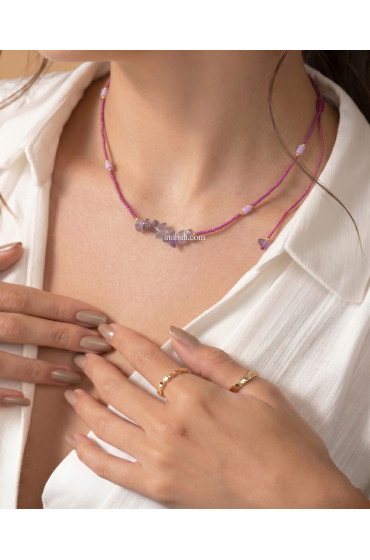 Bali Handmade Stone Necklace Bali Handmade Stone Necklace